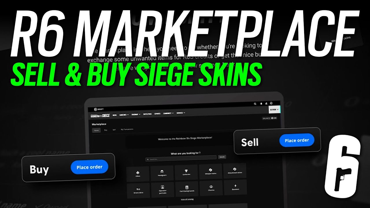 Rainbow six siege marketplace